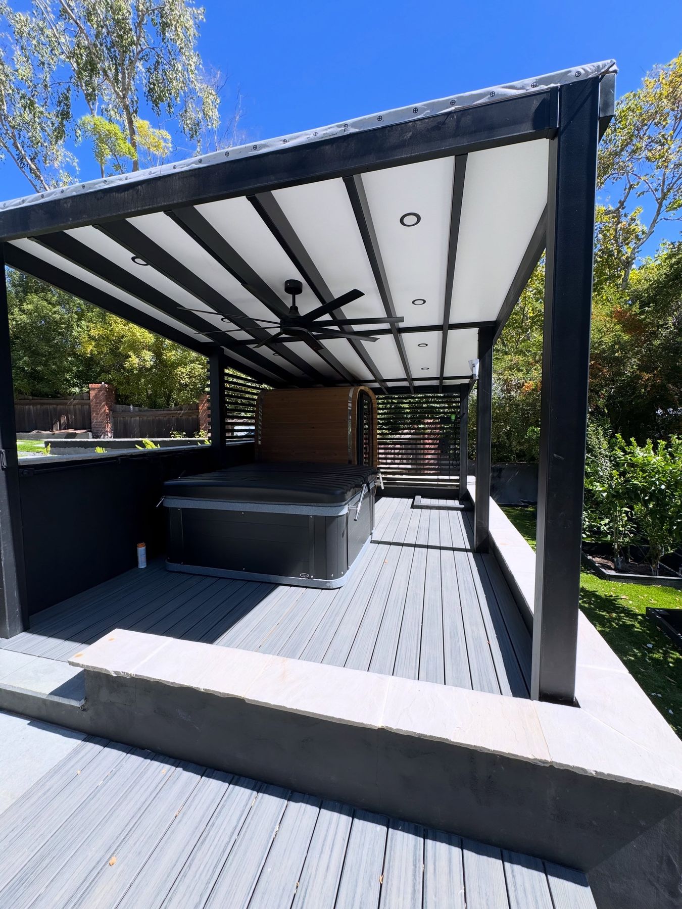 Backyard retreat, built from the ground up
